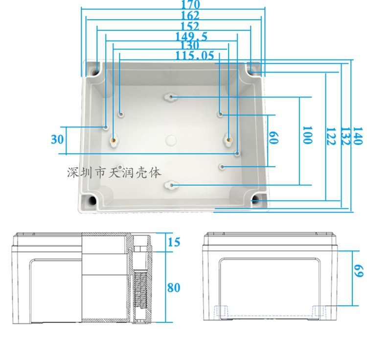 铝型材外壳生产厂家,工控机箱