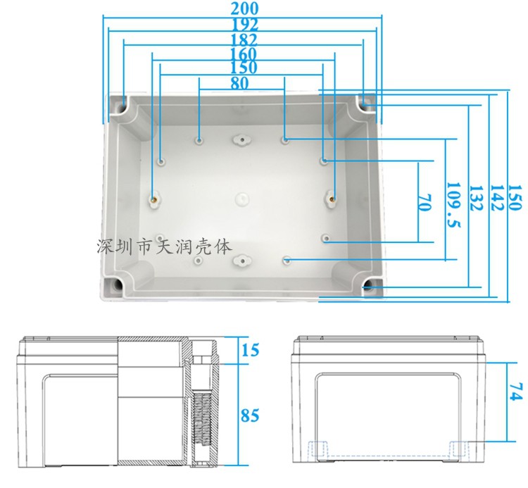 生产加工铝外壳,DIY铝壳