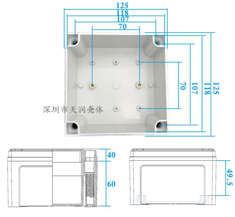 逆变器铝外壳,厂家直销铝壳
